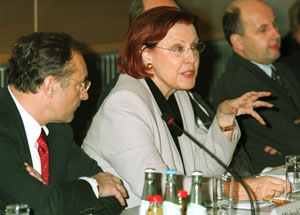 Ministerin fr, Entwicklungszusammenarbeit, Heidemarie Wiezcorek-Zeul. Foto: Weise