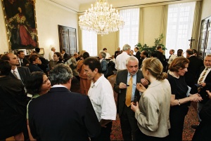 Reception by the Lady Mayor of the City of Bonn, Brbel Dieckmann